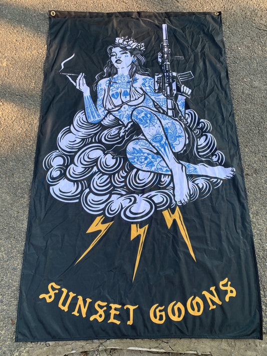 Ride the Lightning flag